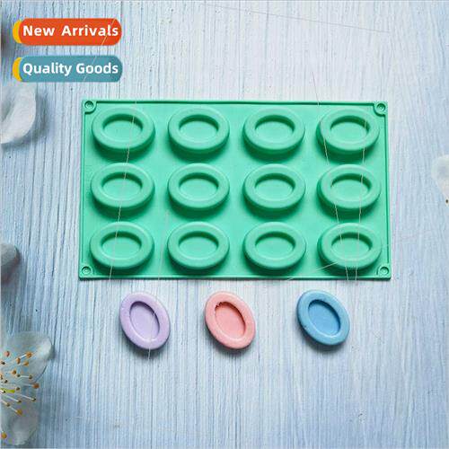 12 oval donuts 49 chocolate cake silicone molds dessert mold