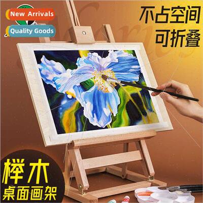 Desktop Easel Set Wooden Oil Easel Painting Sketching Gouach