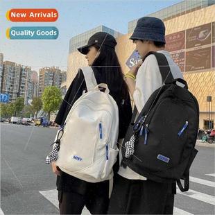 tide simple leisure Student backpack bag travel lar shoulder