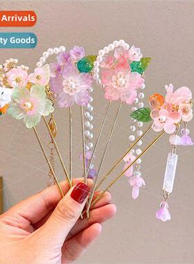 Hairpin female new tassel step shaking hairpin hairpin disk
