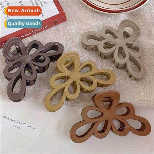 Extra-large grab clip hair volume shark clip hairpin female