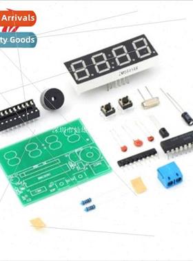 DIY 4-dig digal electronic clock microcontroller digal clock