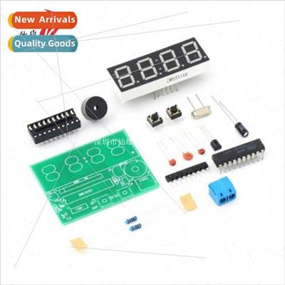 DIY 4-dig digal electronic clock microcontroller digal clock