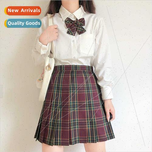 Japan college jk unim shirt female basic paragraph student c