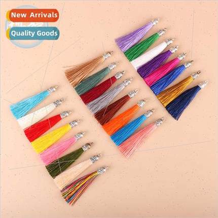 Small alloy cap pull circle tassel tassel spike handmade boo