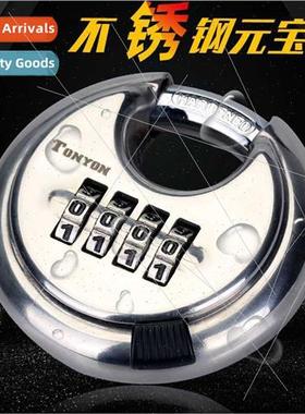 Stainless steel combination padlock waterproof rustproof out