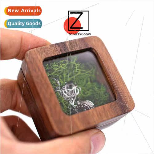 Wooden jewelry box Europe hand jewelry necklace ring earring