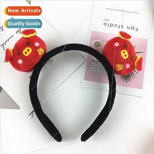 Korea doll cute sweet cartoon Japan bands hair piglet Cute