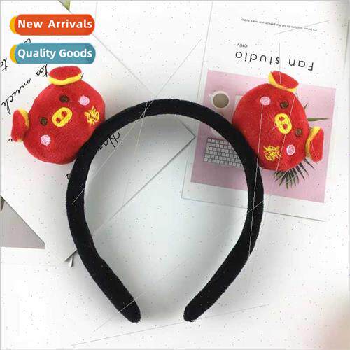 Cute piglet doll hair bands Japan Korea cartoon sweet cute h