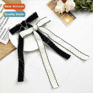 clip wind ins Japanese girl hair ribbon bow fragrant Small