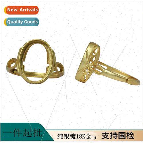 Female beeswax women opening diy ring empty bracket colorful