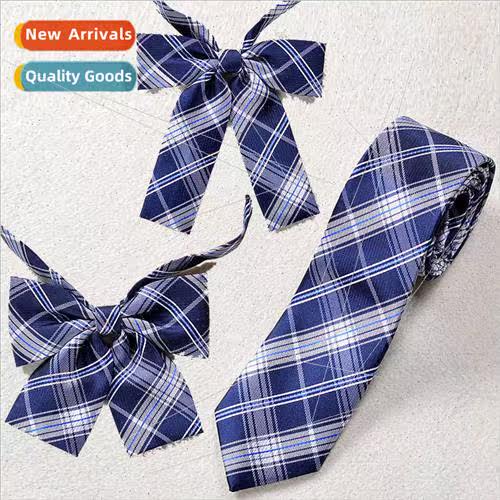 Japan JK unim bow tie tie flower tie jacquard lattice embroi