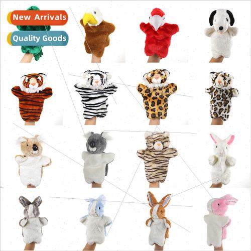 Kindergarten teaching hpuppet animal 70 plush gloves permanc