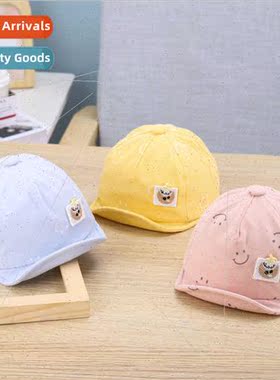 Baby hat spring autumn thin baby sunscreen sun hat newborn s