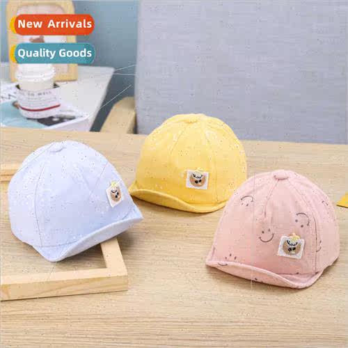 Baby hat spring autumn thin baby sunscreen sun hat newborn s