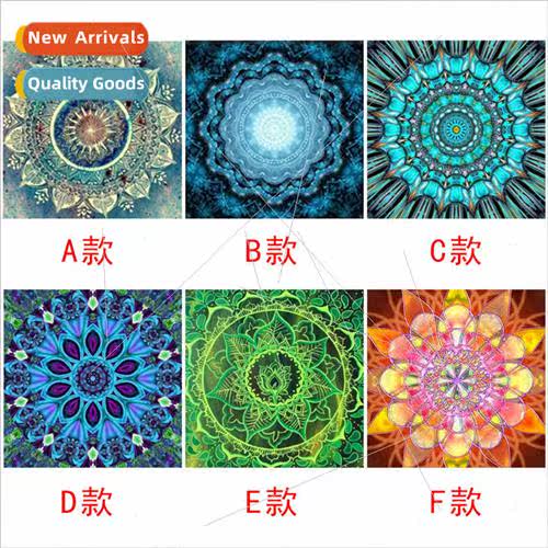 New full diamond flower pattern diamond painting living room