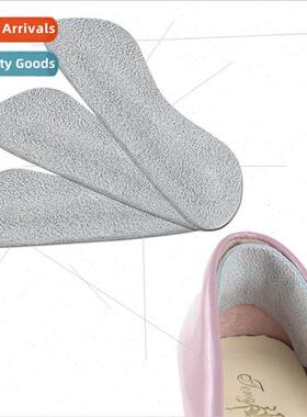 Cowhide suede heel post anti-friction foot shock absorption