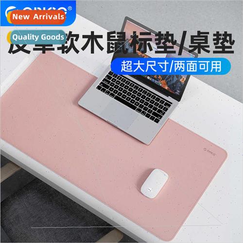Cork mouse pad oversized desktop girls laptop leather waterp