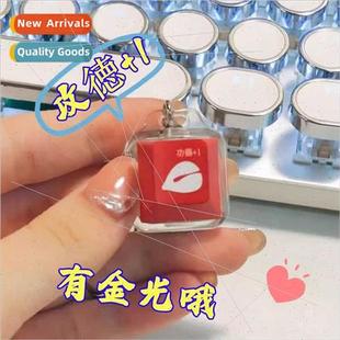 Wooden Fish Keychain Mer Cyber Electronic Pendant Keycaps