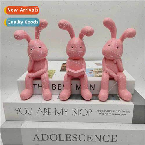 Europe table bunny Easter bunny cartoon creative decorations