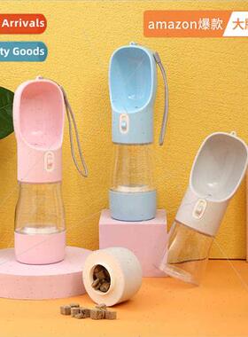 Pet Walking Cup Portable Dog Food Mug Outdoor Travel Water B