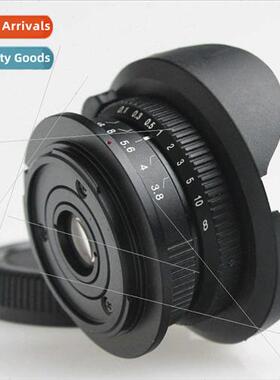 8mm F3.8 180-degree fisheye micro camera lens ized