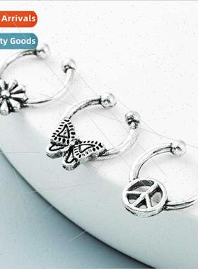 Europe tide fashion ear clip DIY creative no ear hole 3 piec