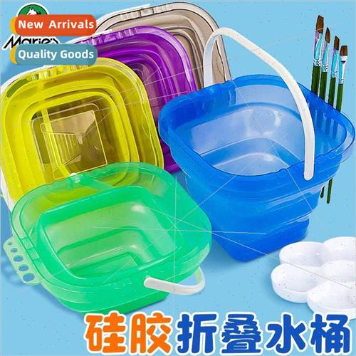 Shabu Shabu Pen Bucket Wash Bucket Art Student  Gouache Buck