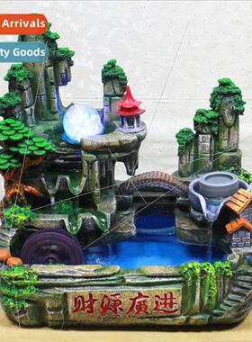 Feng Shui Wheel 适用tune Wigwam Fountain Water Crafts Bonsai