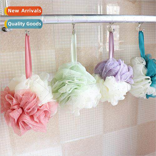 H301 large colorful bath ball bath flower adult bath ball ba
