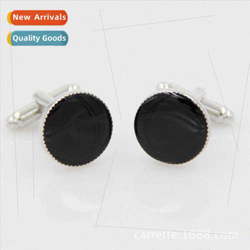 Mirror l Onyx Cufflinks French Shirt Cufflinks Men Cufflinks