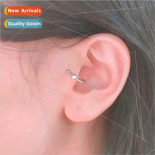 Fashion new love ear bone clip simple fresh lerature girls e