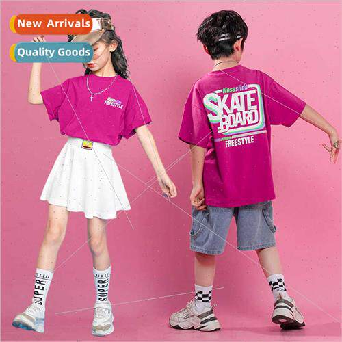 Childrens permance su set dance su boys hip-hop tide dress g