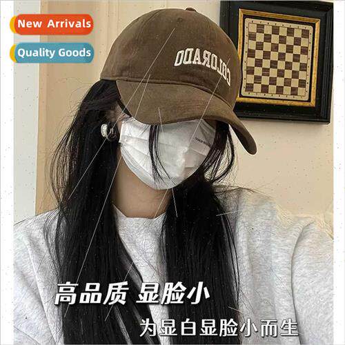 Deep top big head circumference letters baseball cap female