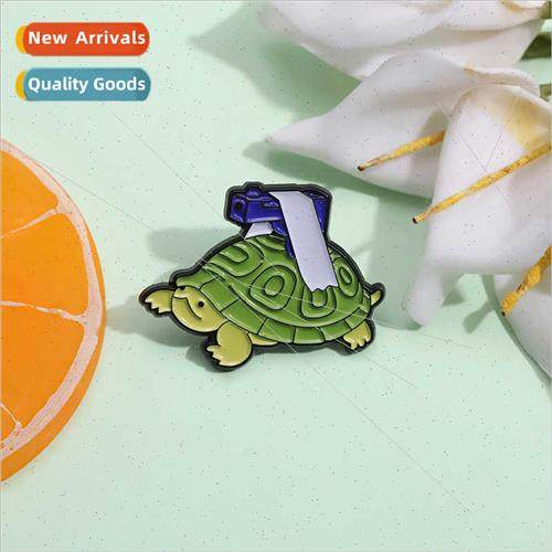 Cute ltle turtle shape brooch cartoon pistol accessories bad