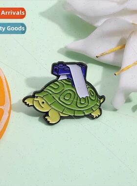 Cute ltle turtle shape brooch cartoon pistol accessories bad