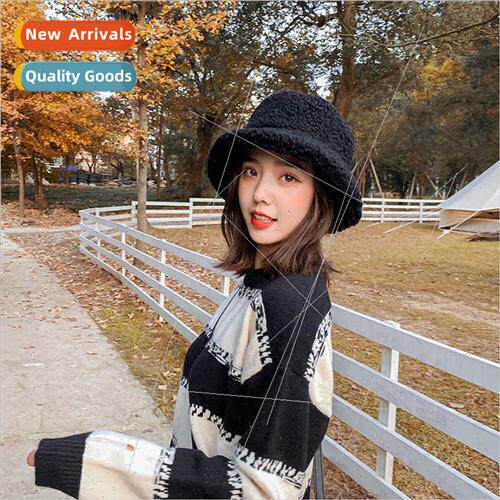 Dili hot bar baby Yang Ying hat female ins wool velvet fishe