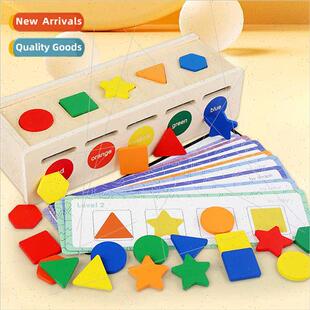 shape cognitive wooden classification match color Montessori