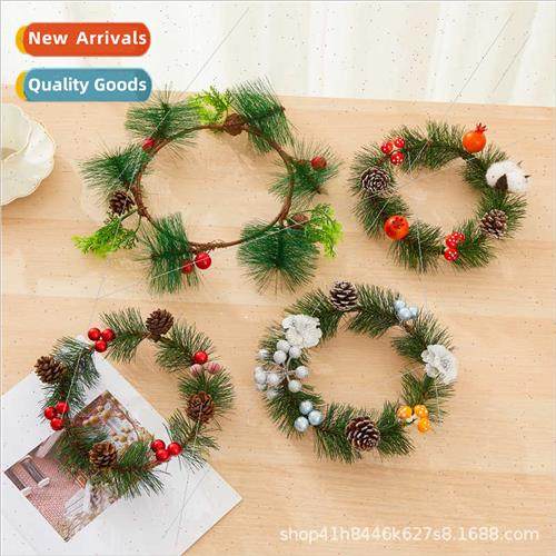 Source Christmas decorative wreaths Faux Christmas wreaths d