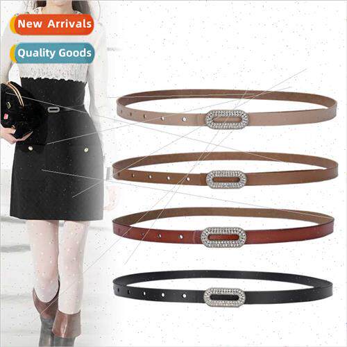 leather belt female decorative simple versatile coat skirt t