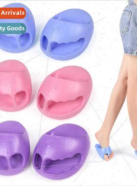 Shaking shoes half palm stching legs lifting buttocks belly