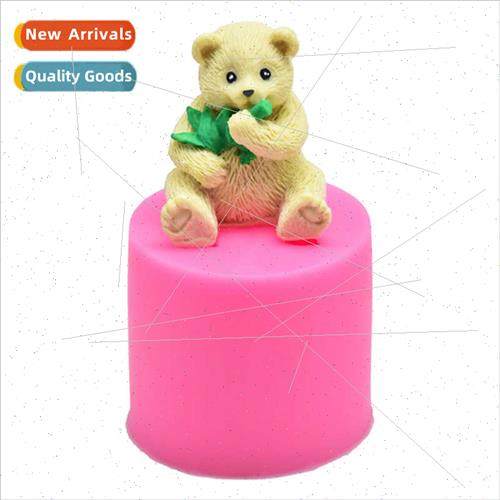 DIY Baking Tools Bamboo Eating Panda Aroma Plaster quid lico