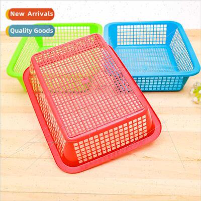 Household Storage Basket Plastic Rectangular Basket Househol