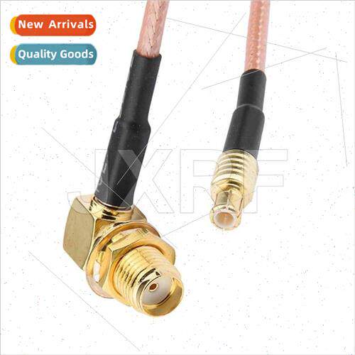 RF Cable MCX Male to SMA Female Curved MCX-J to SMA-KW Conne