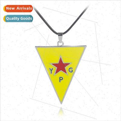 jewelry New Kurdistan Region triangle necklace fashion men p