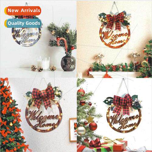 New home luminous door sign welcome door sign decoration sim