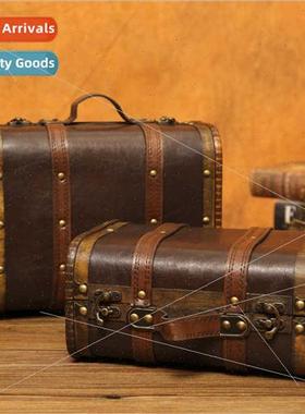 Vintage sucase wooden organizer storage asure box script kil