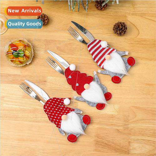 Christmas decorations gnome knife k set faceless old man kni