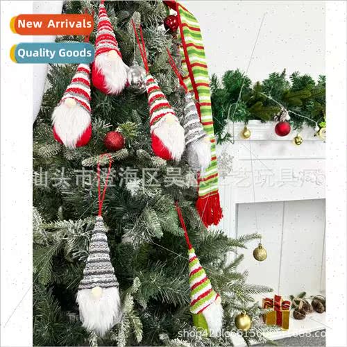 2023 new Christmas knted small pendant faceless old man plus