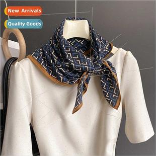 geometric back wool Autumn silk imation warm word Spring